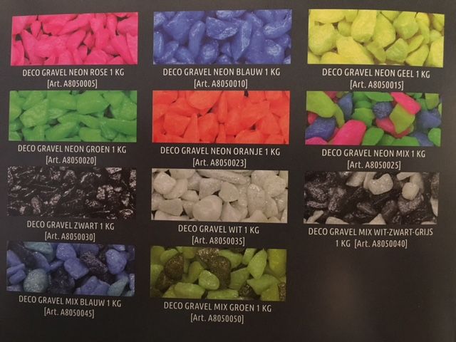 Superfish aquarium grind wit 1 kg | Bodembedekking
