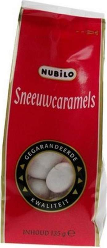 Nubilo Snoep Sneeuwcaramels 150 gram