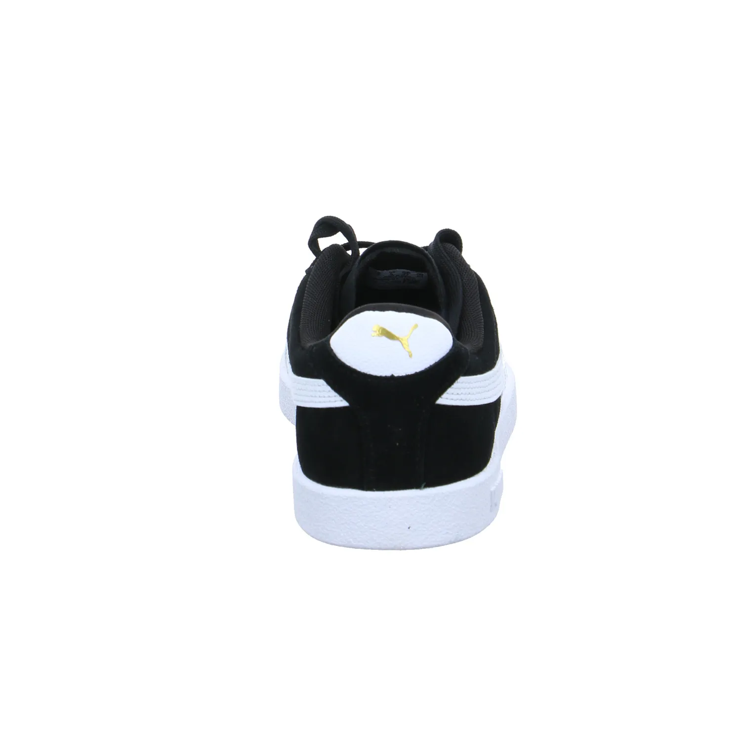 PUMA Kinder Sportschuh Schwarz Leder