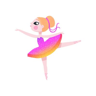 Maildor - gommettes danseuses