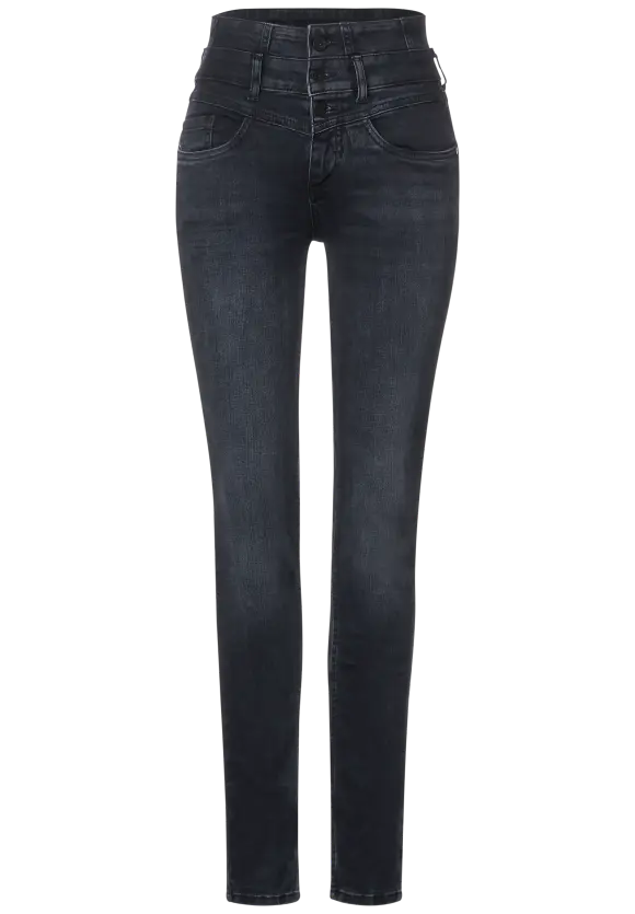 Slim Fit Jeans - authentic blueblack wash