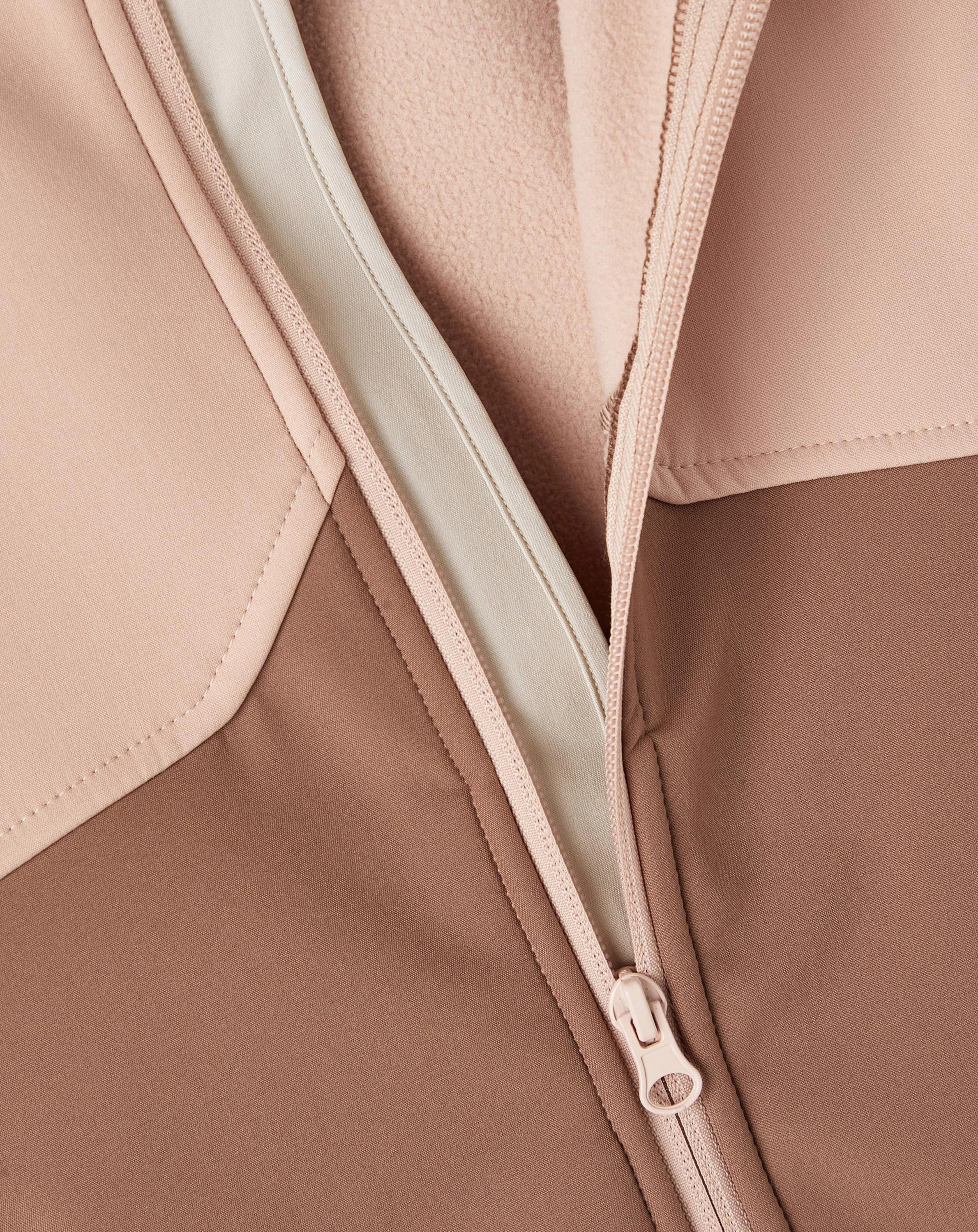 Softshelljacke NKFALFA - BLOCK in misty rose