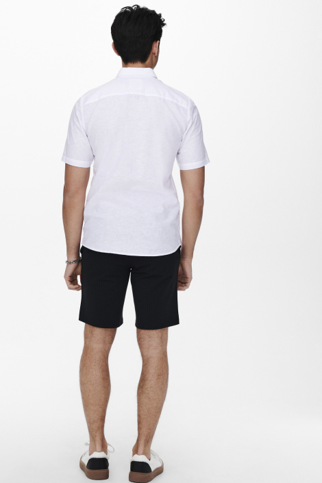 Only & Sons witte heren overhemd