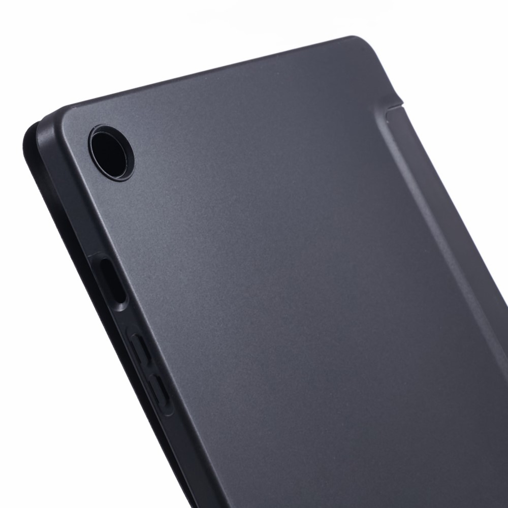 Samsung Galaxy Tab A9  Plus Leder Tasche Flip Cover Hülle - Schwarz