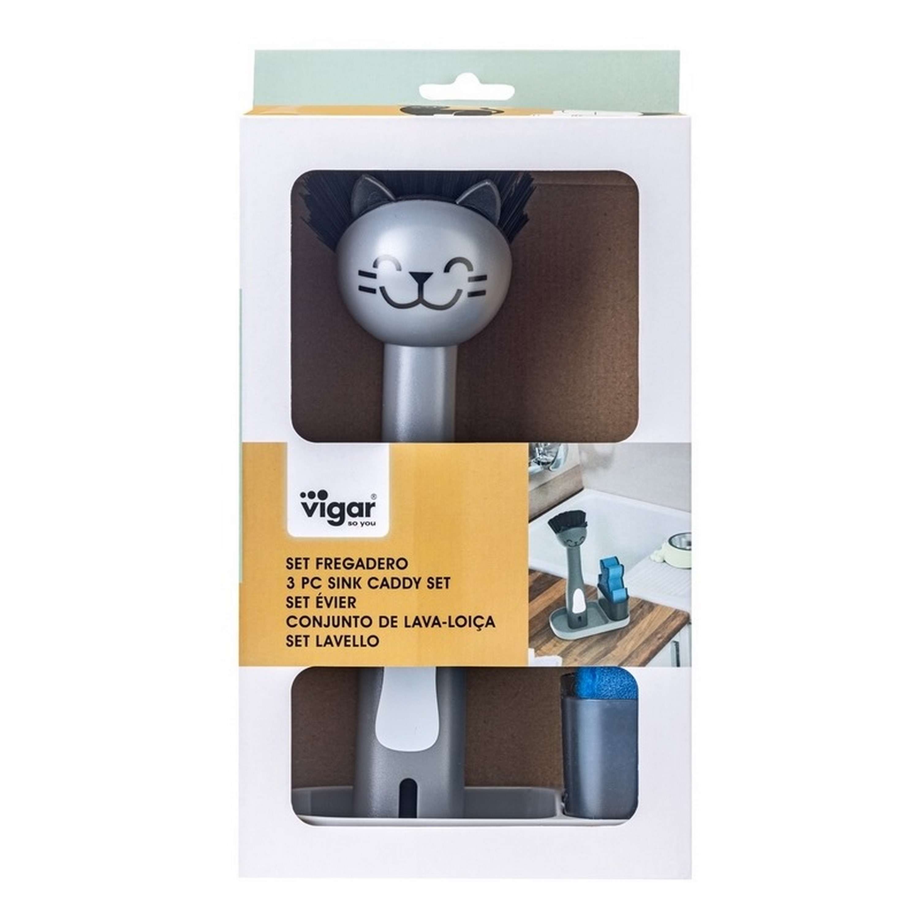Kit de limpeza para gatos Pets Club