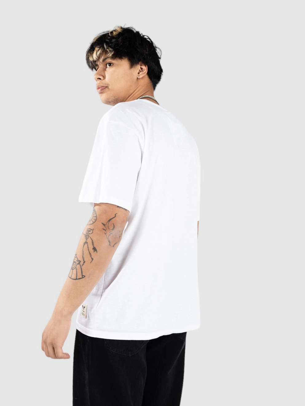Fat Moose Wave T-Shirt white