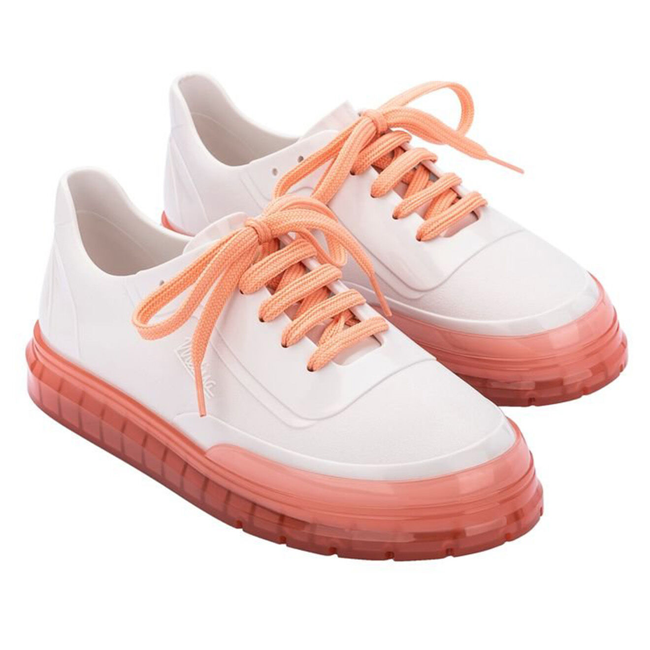 Melissa Baskets Classic blanc/rose
