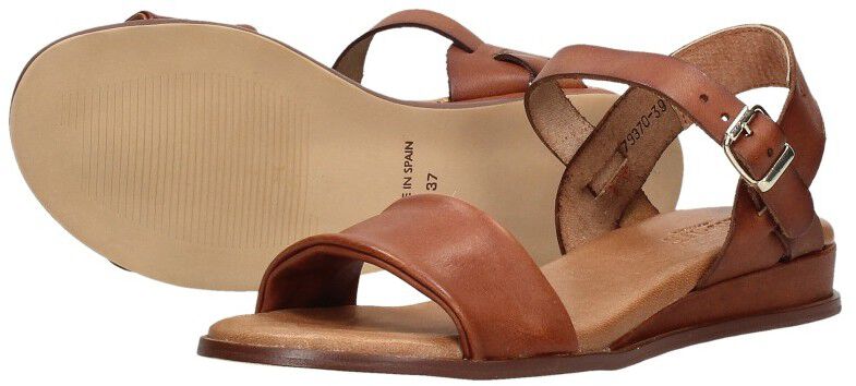 Red Rag Dames sandalen cognac