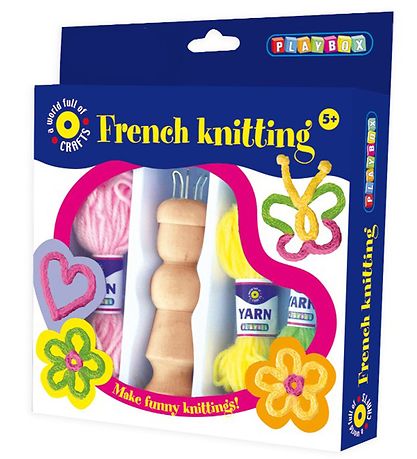 Playbox Kreativt S?t - Strikkelise