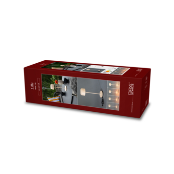 Konstsmide tafellamp Lille zand 36xø11 cm