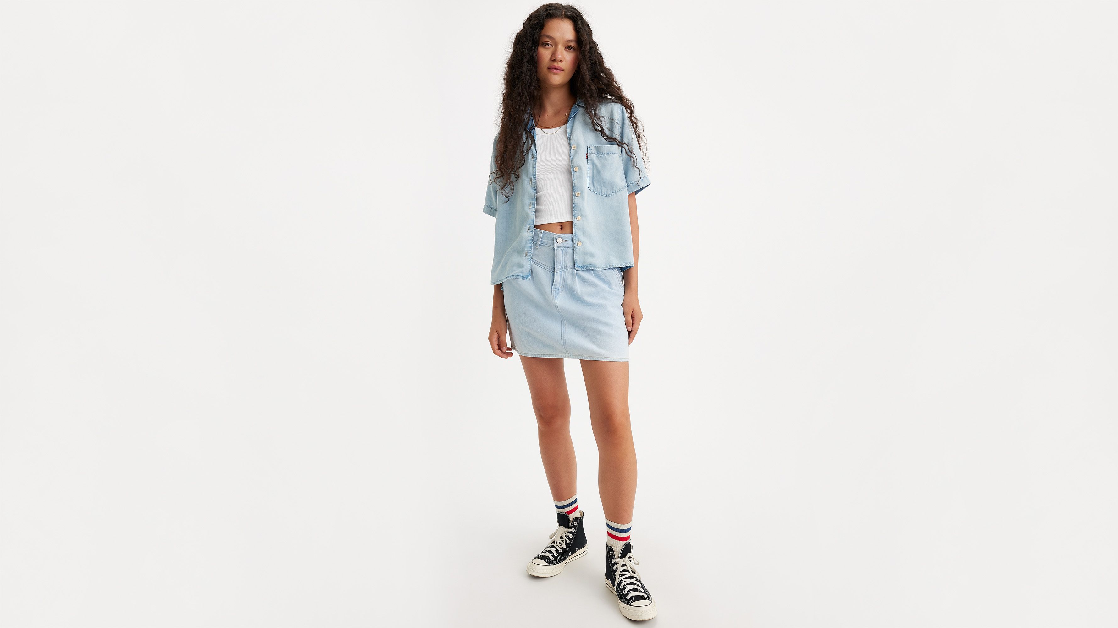 Jupe Lightweight - Poole Party - Bleu