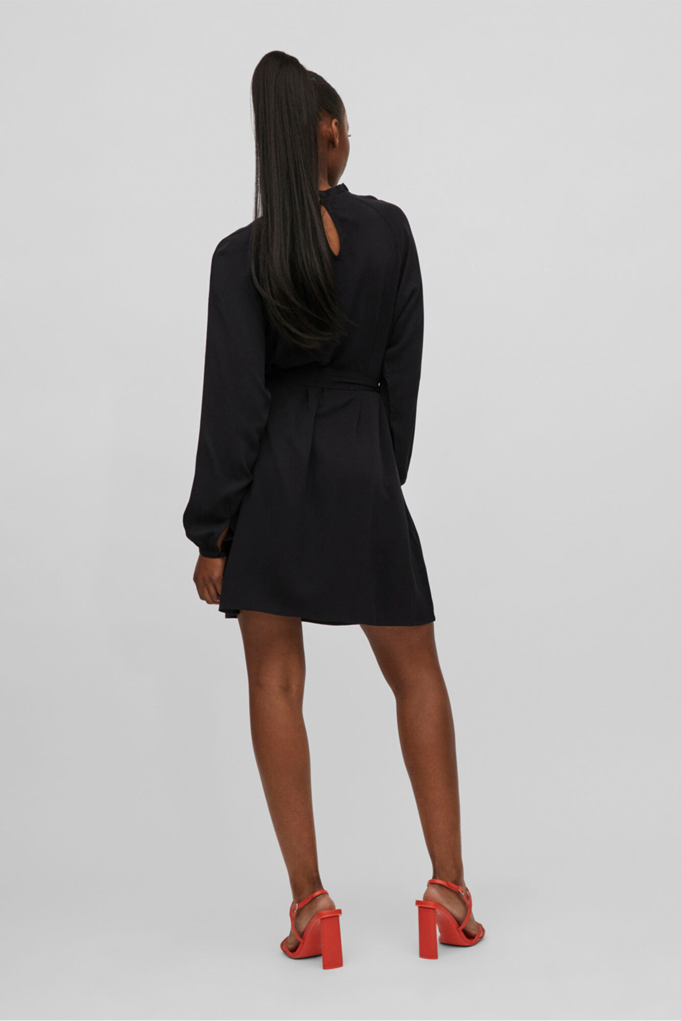 Vestido de renda - Preto