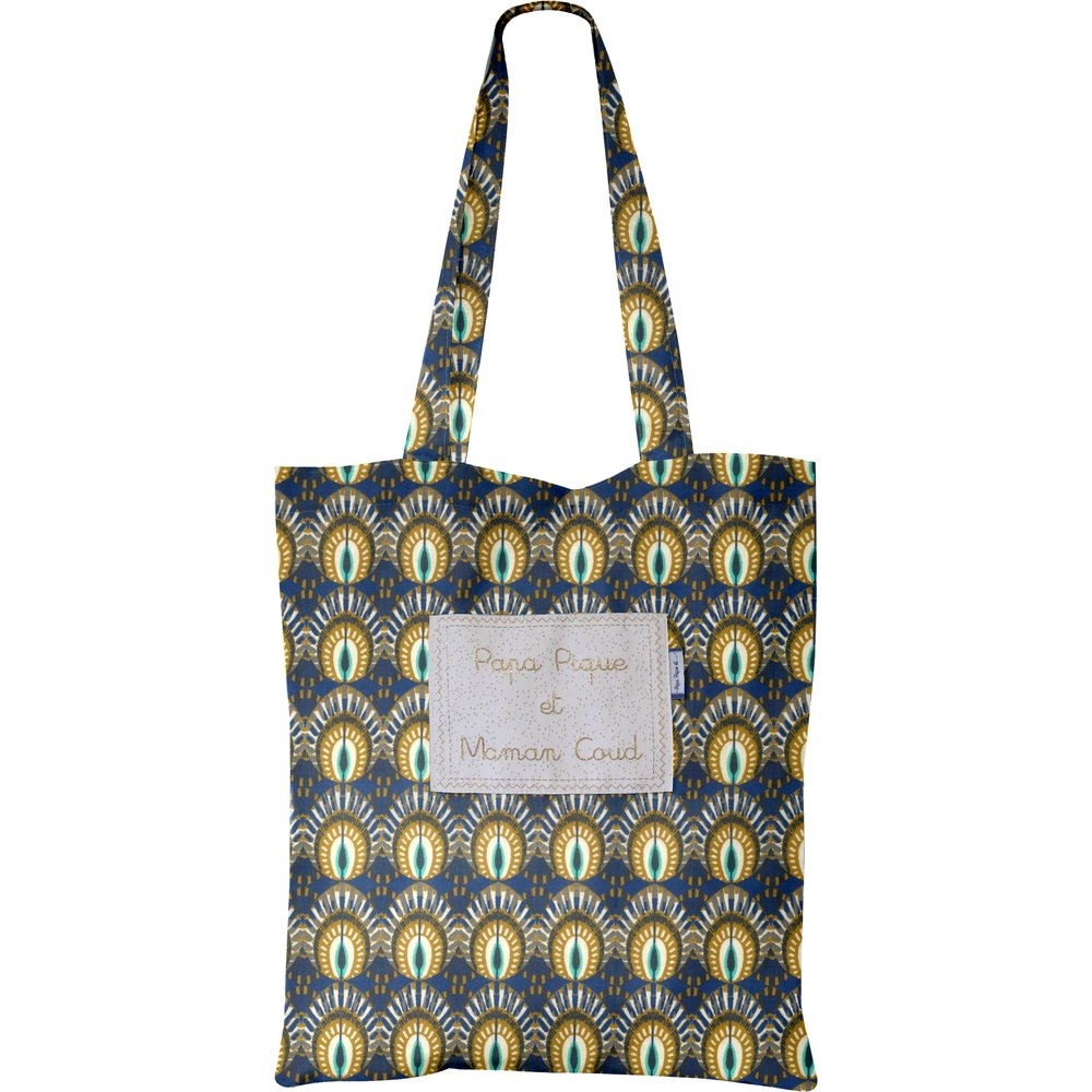 Sac Tote Bag Plumes De Paon