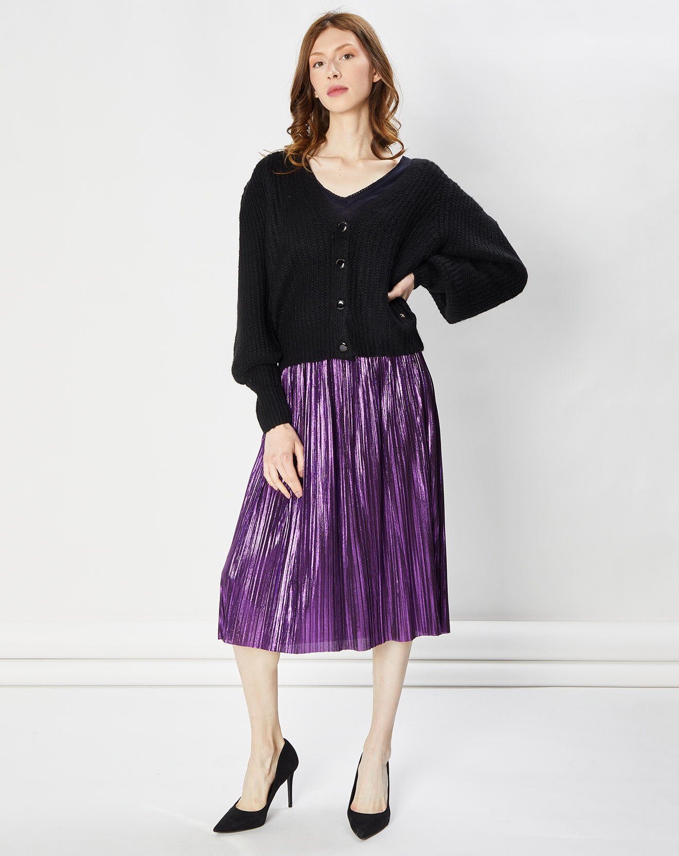 La Petite Etoile Gilet Adelina noir