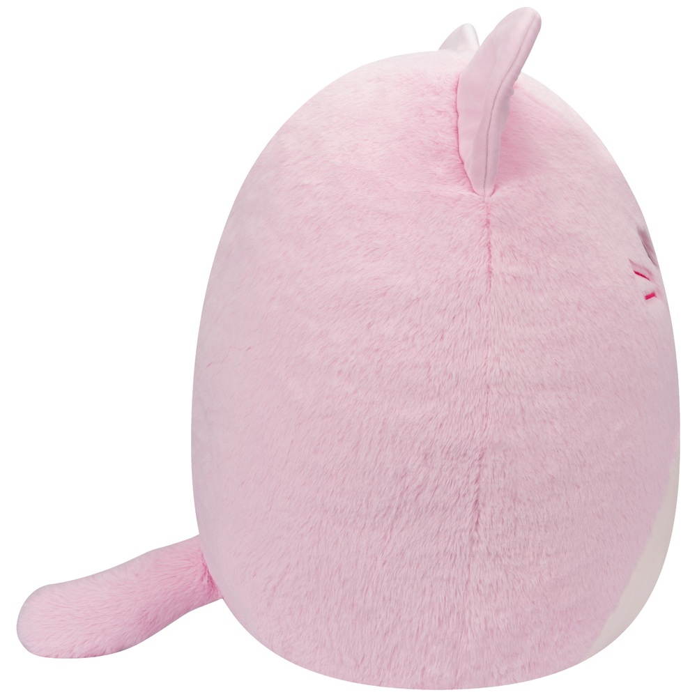 Original Squishmallows Fuzz-A-Mallow 50cm Celenia die rosa Glitzerkatze