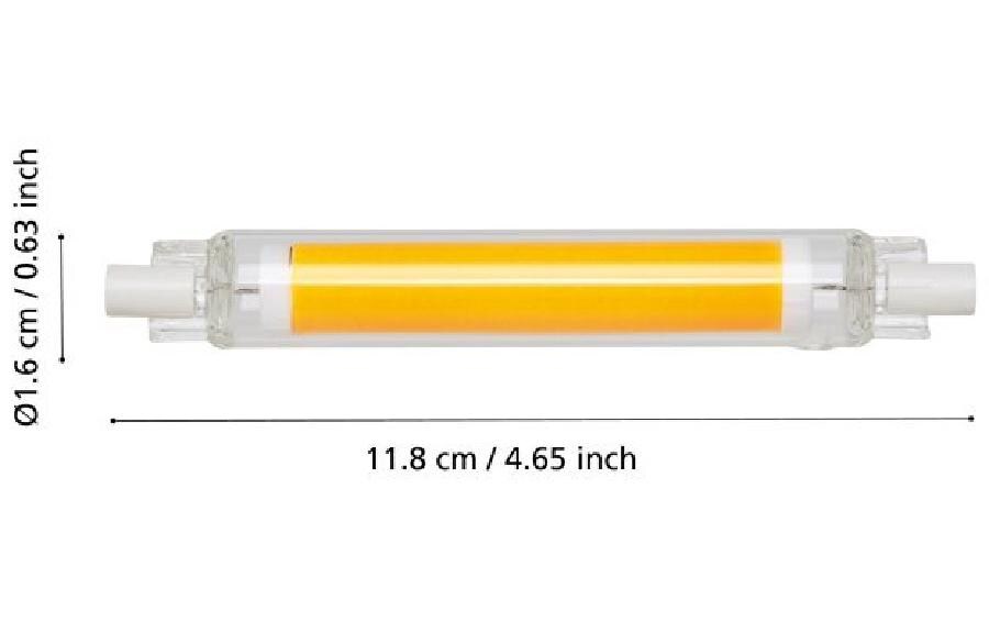 Lampe 8 W R7S WarmweissEnergiesparendes LED Leuchtmittel