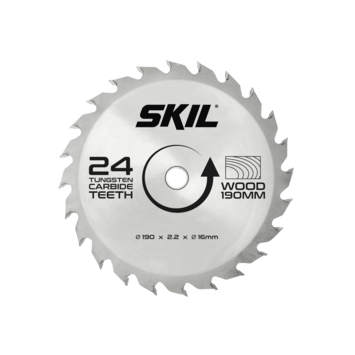 SKIL cirkelzaagblad 190 x 16mm 2610S00272 voor o.a. model 5830