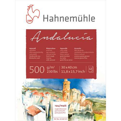 Hahnemühle „Andalucia“ Akademie-Aquarellkarton