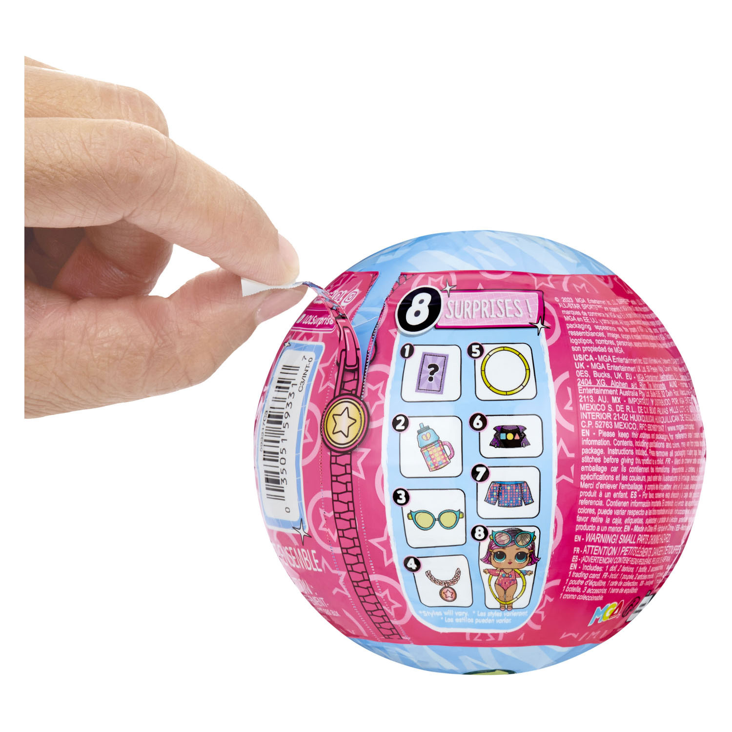 L.O.L. Surprise All Star Sports Gymnastics Mini Pop Bal