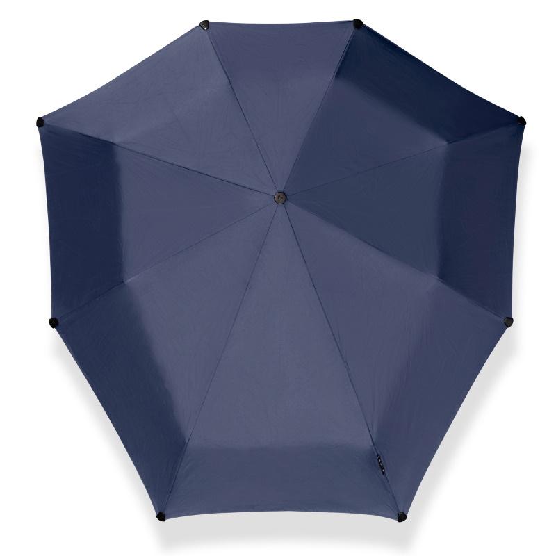 Senz° Mini Automatic Deluxe Opvouwbare Storm Paraplu Donkerblauw