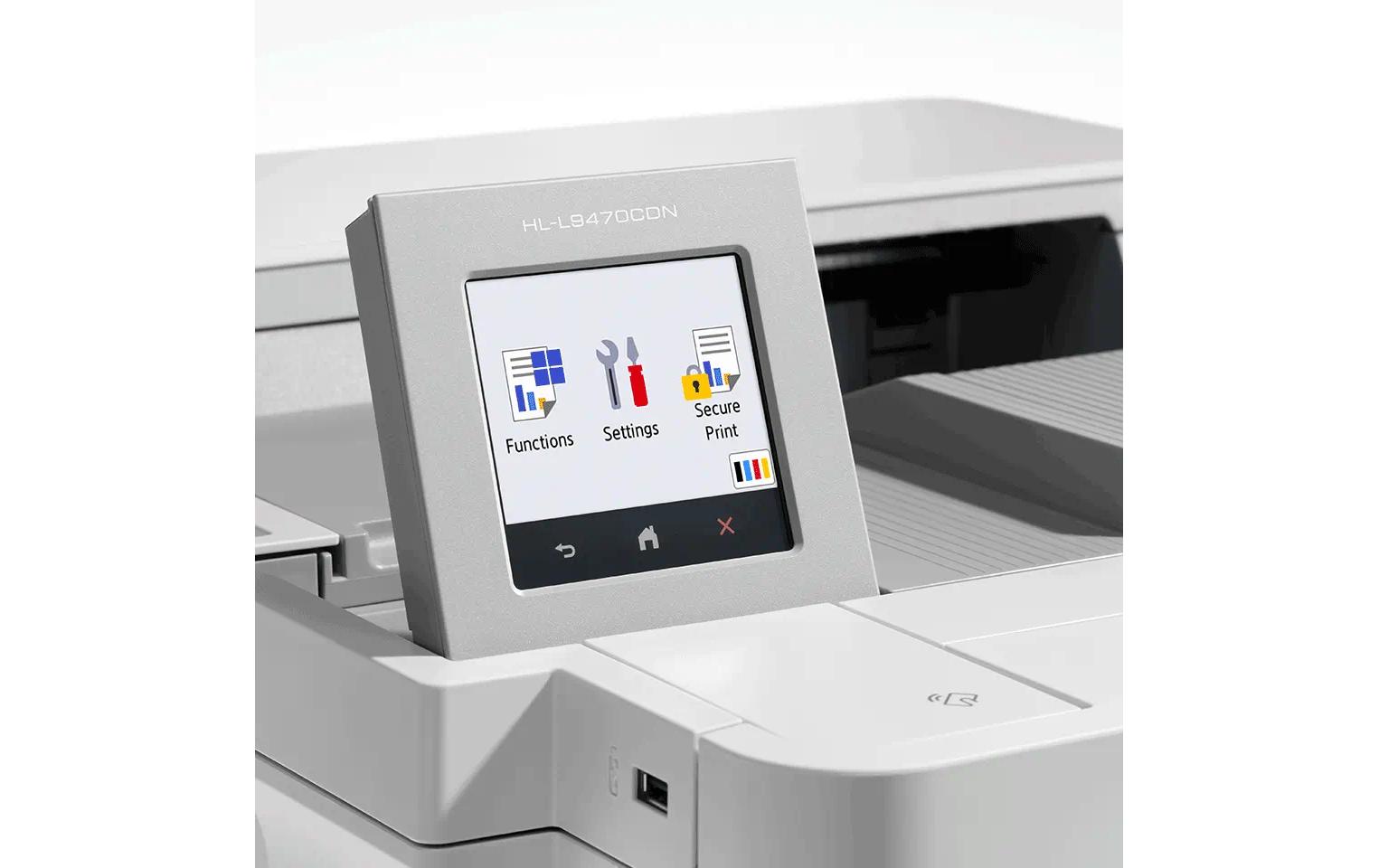 Drucker HL-L9470CDN<br>Farblaserdrucker mit vielen Verbindungsmöglichkeiten