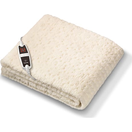 Beurer UB 53 Elektrisk tæppe 60 W Beige Fleece
