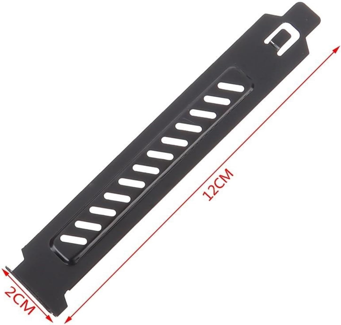 (5er Set) PCI Slot Abdeckungen / Lüftungsfilter & Blenden für PC-Gehäuse / Slot Cover zur Kühlung / Staubschutz – Schwarz