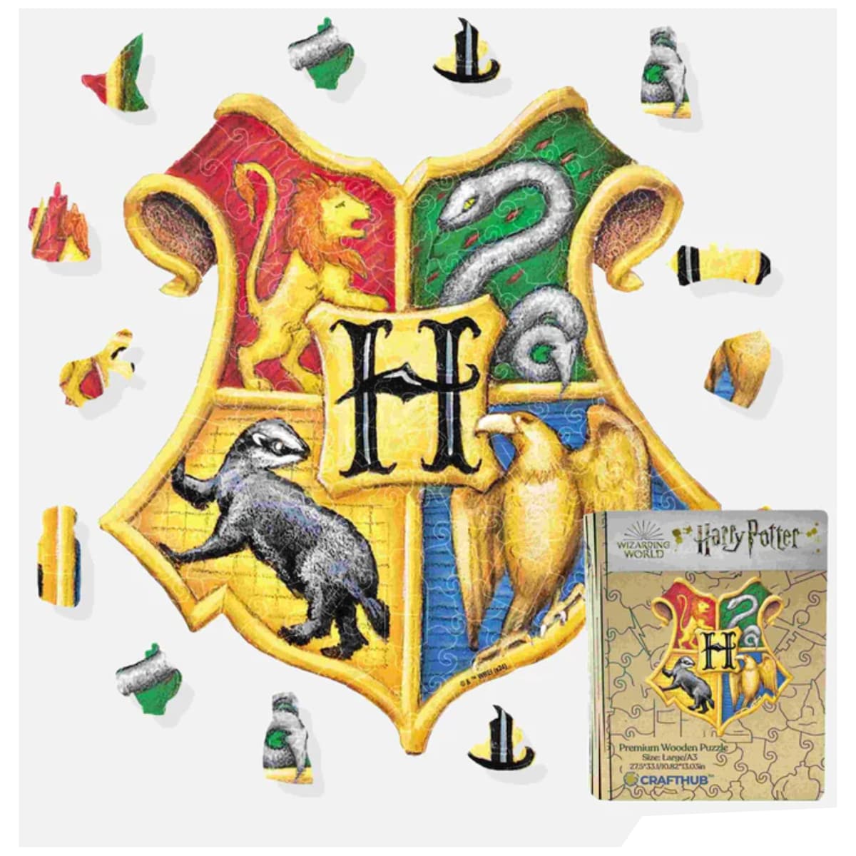 Crafthub Harry Potter puslespill (Hogwards Crest)
