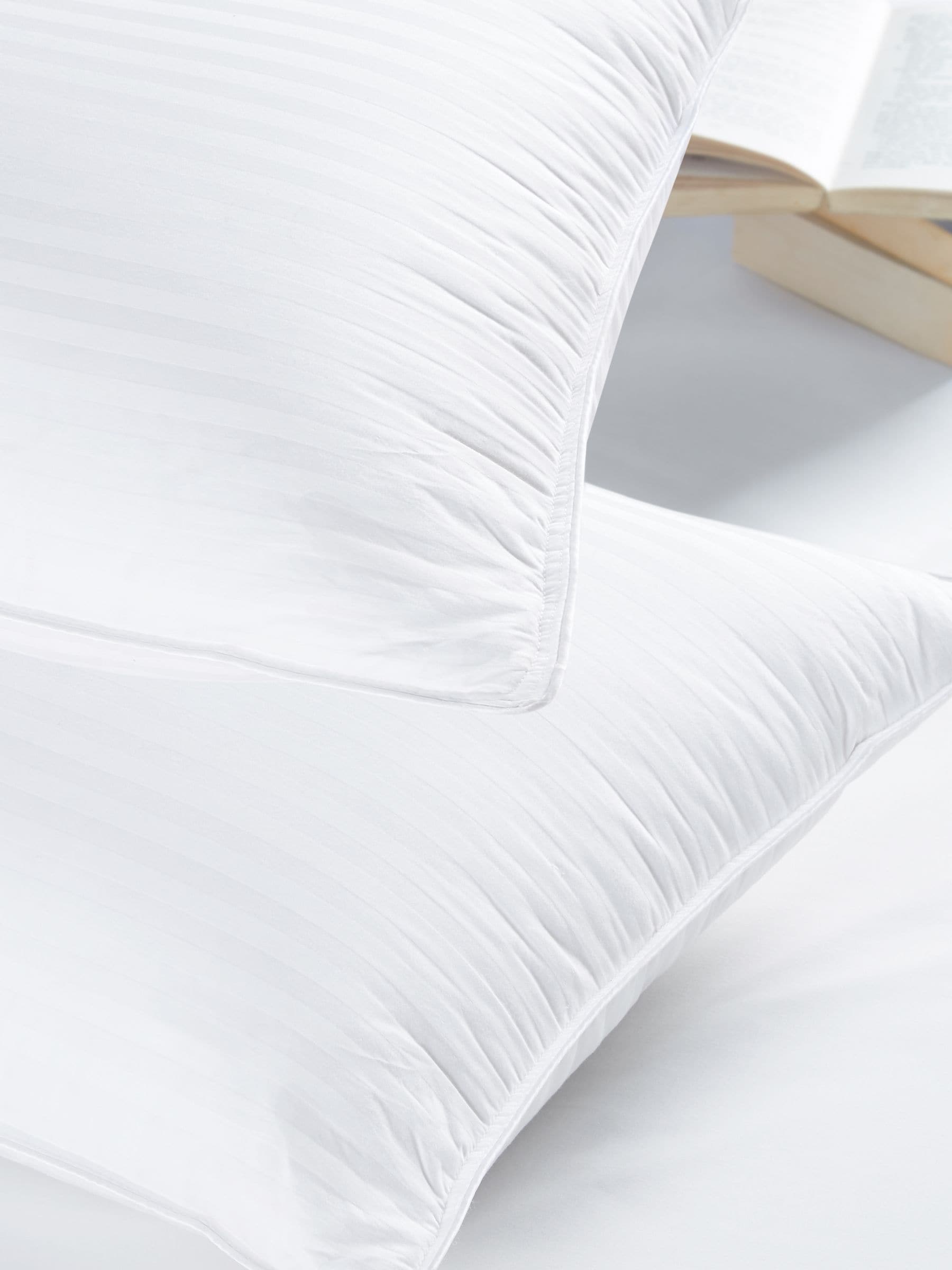 Collection Luxe - Kussen met ganzendons en veren, 100% katoen