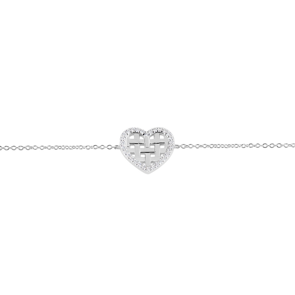 Bracelet Argent Helenius Oxydes De Zirconium