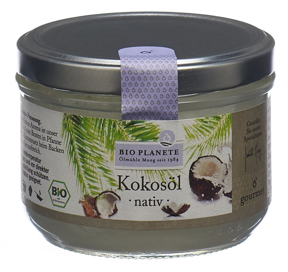 BIO PLANETE Kokosöl<br>200 ml, Flasche, Öl, nativ