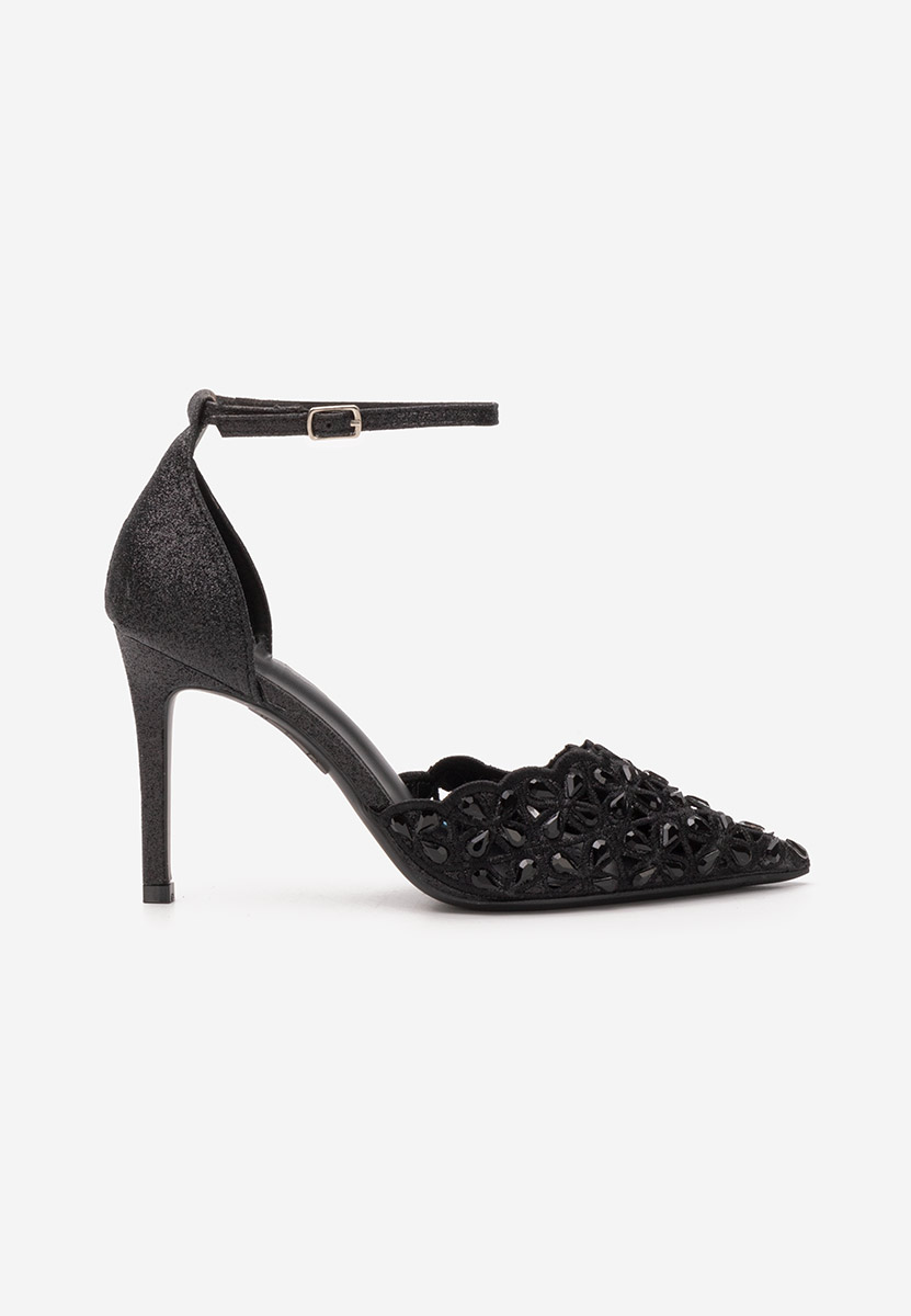 Chaussures stiletto noirs Kasey