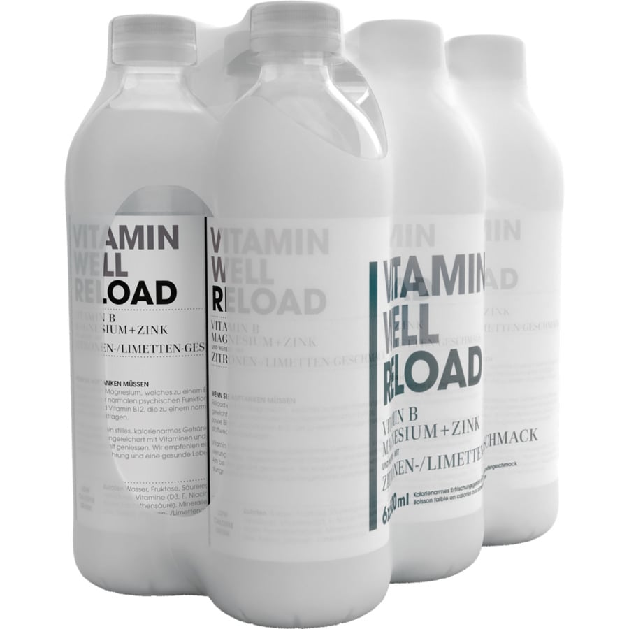 Vitamin Well Antioxidant Vitamin C + E, Selen, Mangan 6 x 50 cl