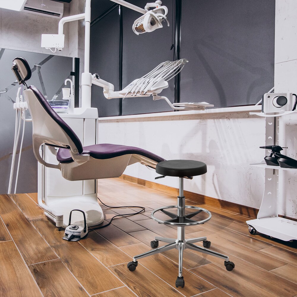 Drehhocker TOP WORK 14 I Hartschaum ohne Armlehnen hjh OFFICE