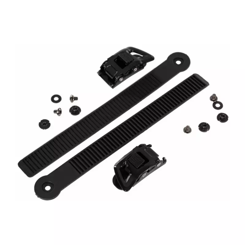 Boucle de serrage POWERSLIDE Shadow Buckle Set Black L / R