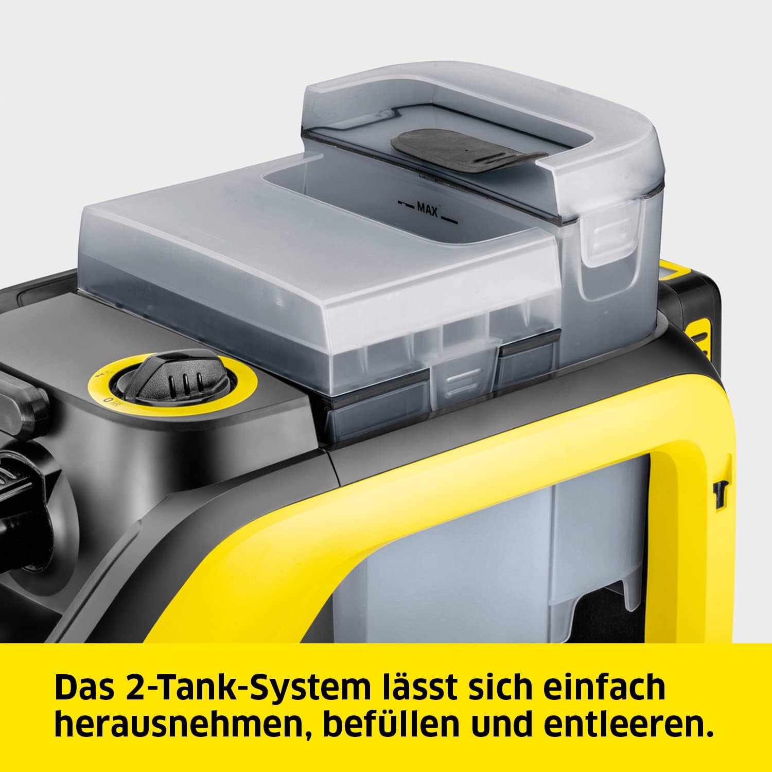 Karcher SE 3-18 Compact Akku-Waschsauger (Integrierter Sprühschlauch, extra Wasch- und Fugendüse zur Polsterreinigung, 75 mm Arbeitsbreite, Durchspülfunktion, Autoreinigung, ohne Akku und Ladegerät)