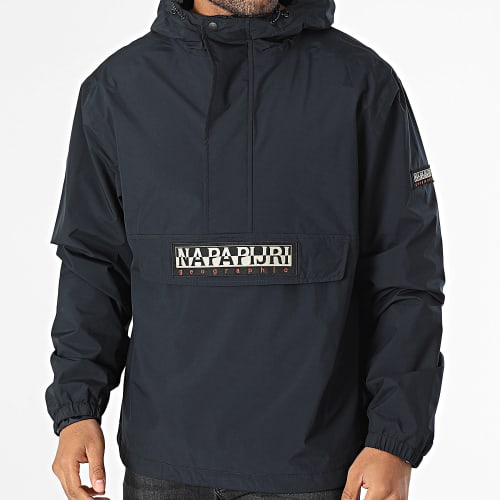 Coupe-Vent Capuche Freestrider A4GLR Bleu Marine