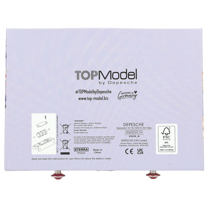 TOPModel - Enjoy! - Schmuckkästchen - mit Code und Sound