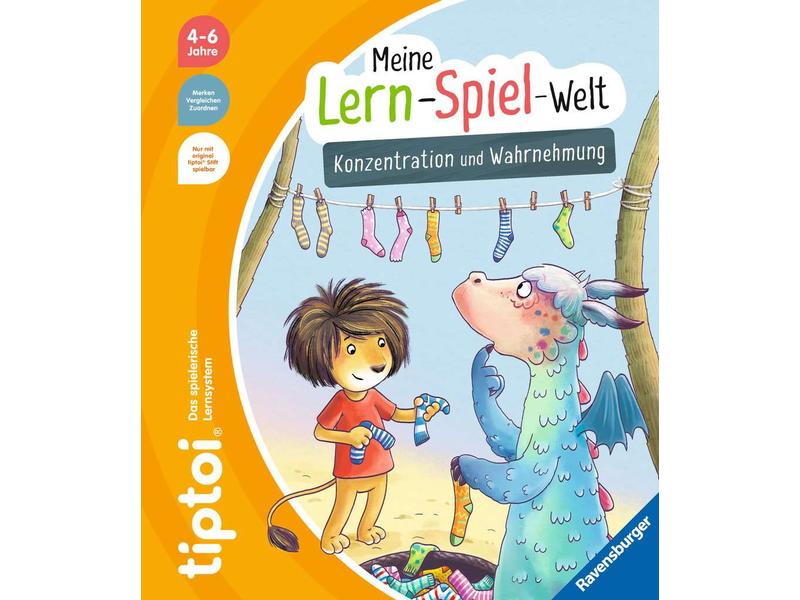 tiptoi Meine Lern-Spiel-Welt: Konzentration und Wahrnehmung Drachenstarke Spiele und Übungen