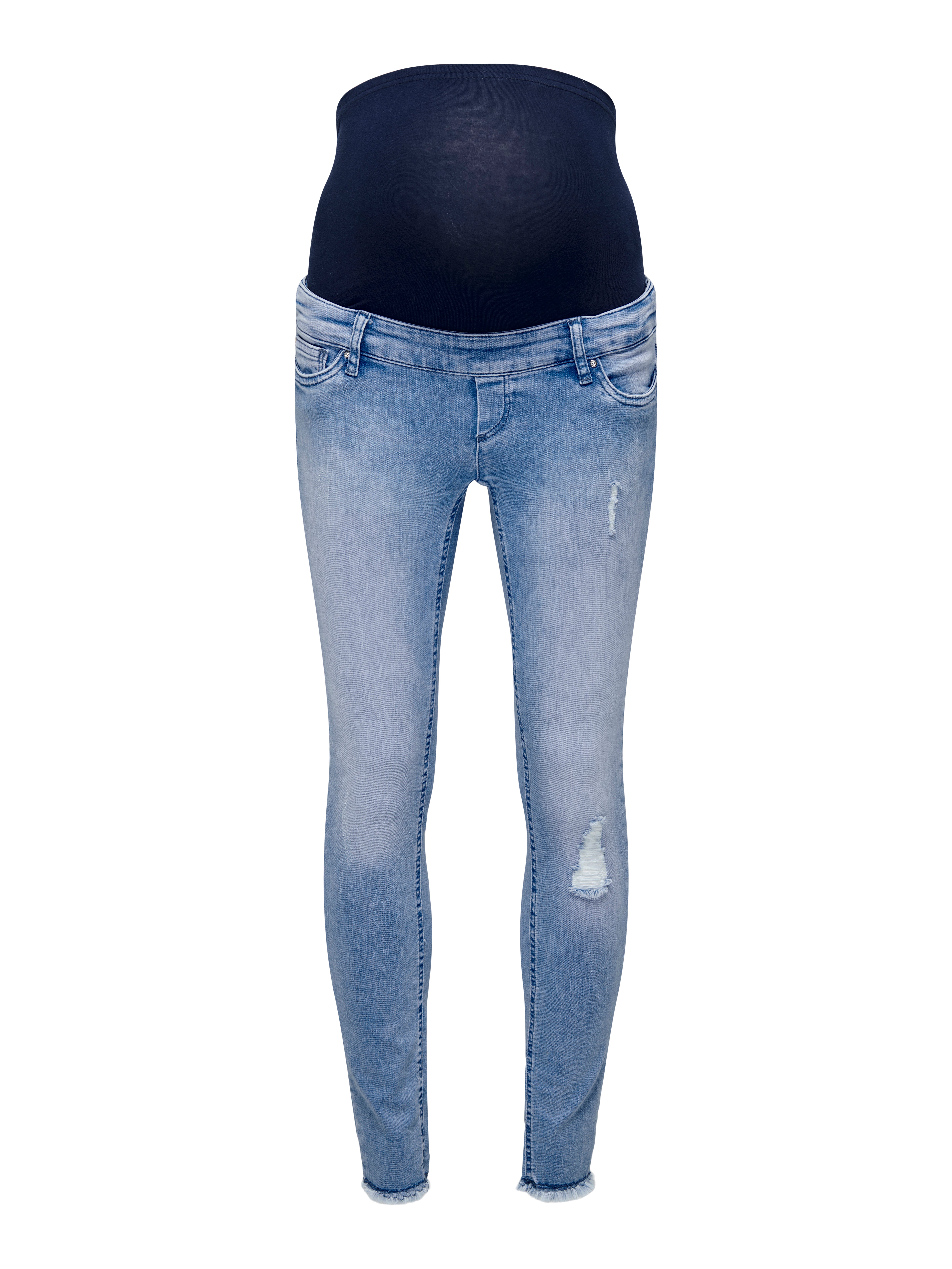 OLMBLUSH Mittlere Taille Skinny Fit Jeans Light Blue Denim
