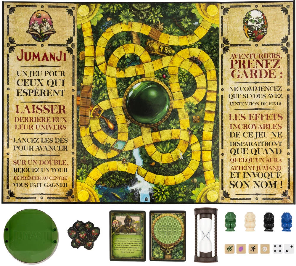 JEU JUMANJI RÉTRO - NOUVELLE ÉDITION