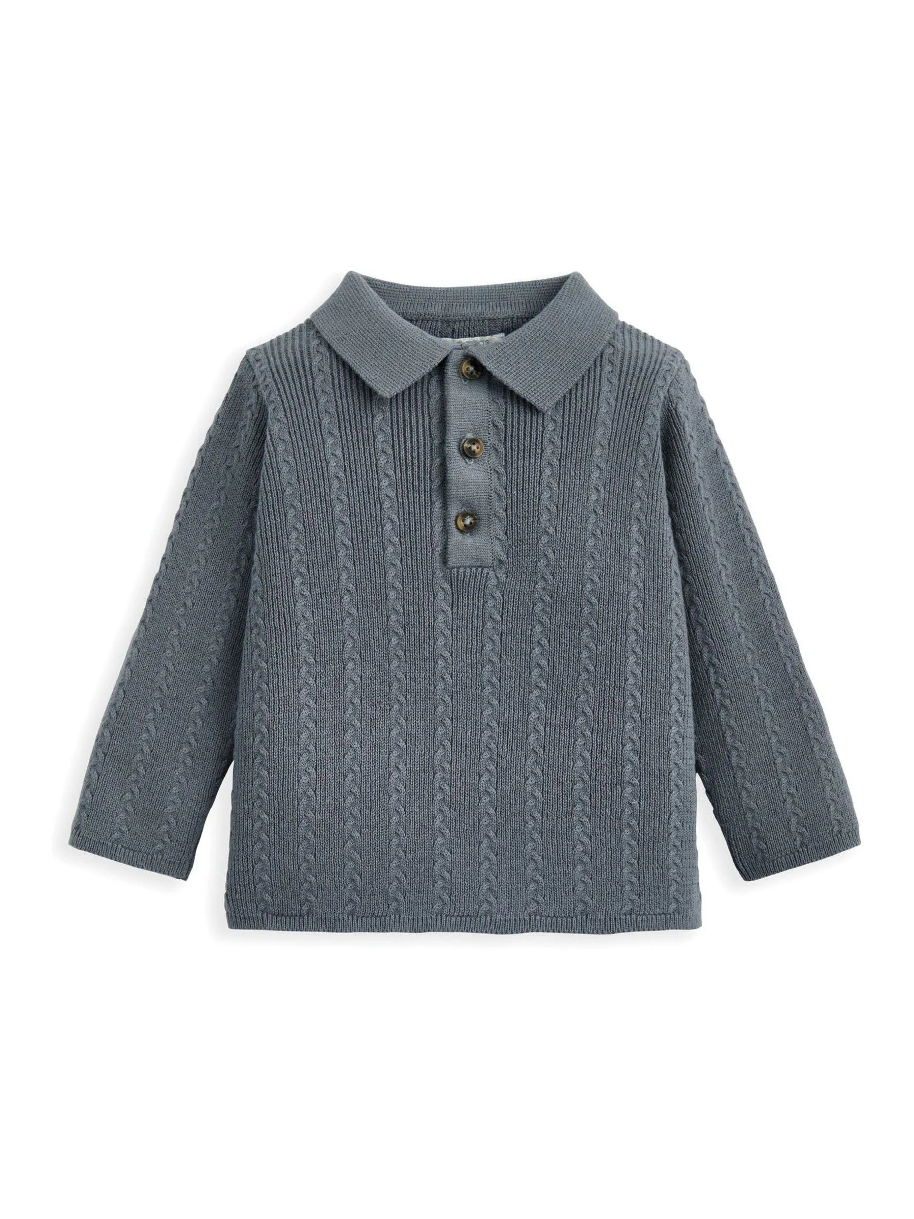 Mamas & Papas Cable Knit Top & Jogger Set