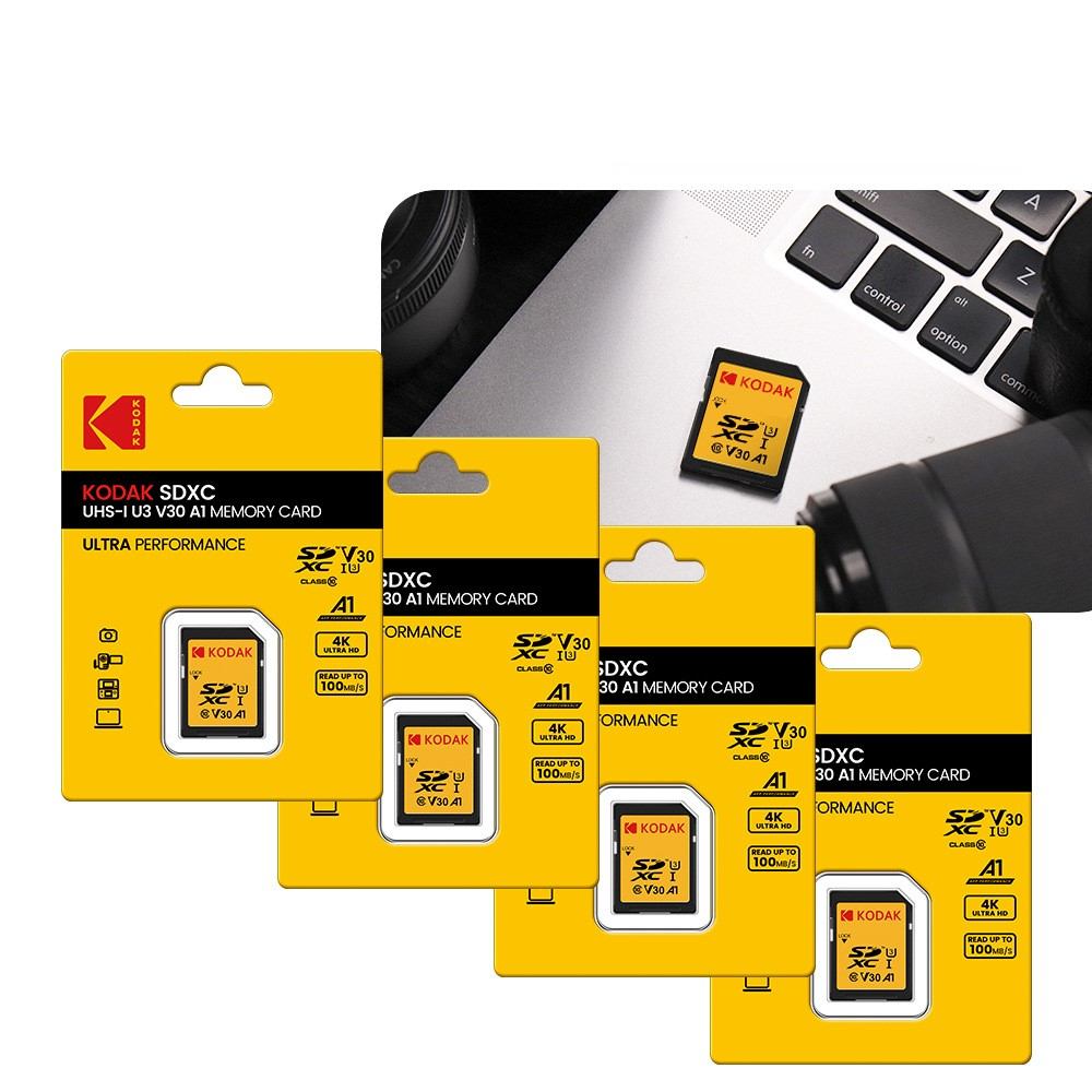 256GB Ultra Performance SDXC Speicherkarte Class 10 UHS-I U3 V30 A1 für Digital Kameras