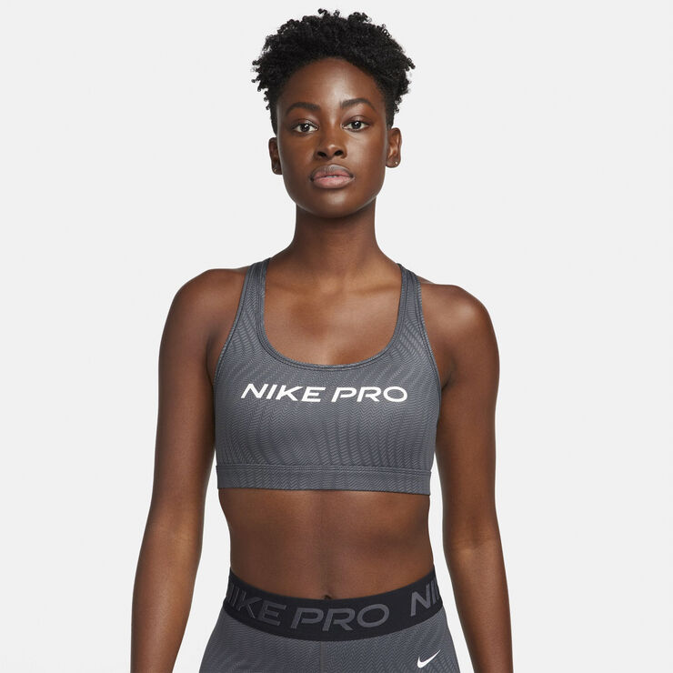 Nike Pro Swoosh Light-Support non-padded sports bh Grå