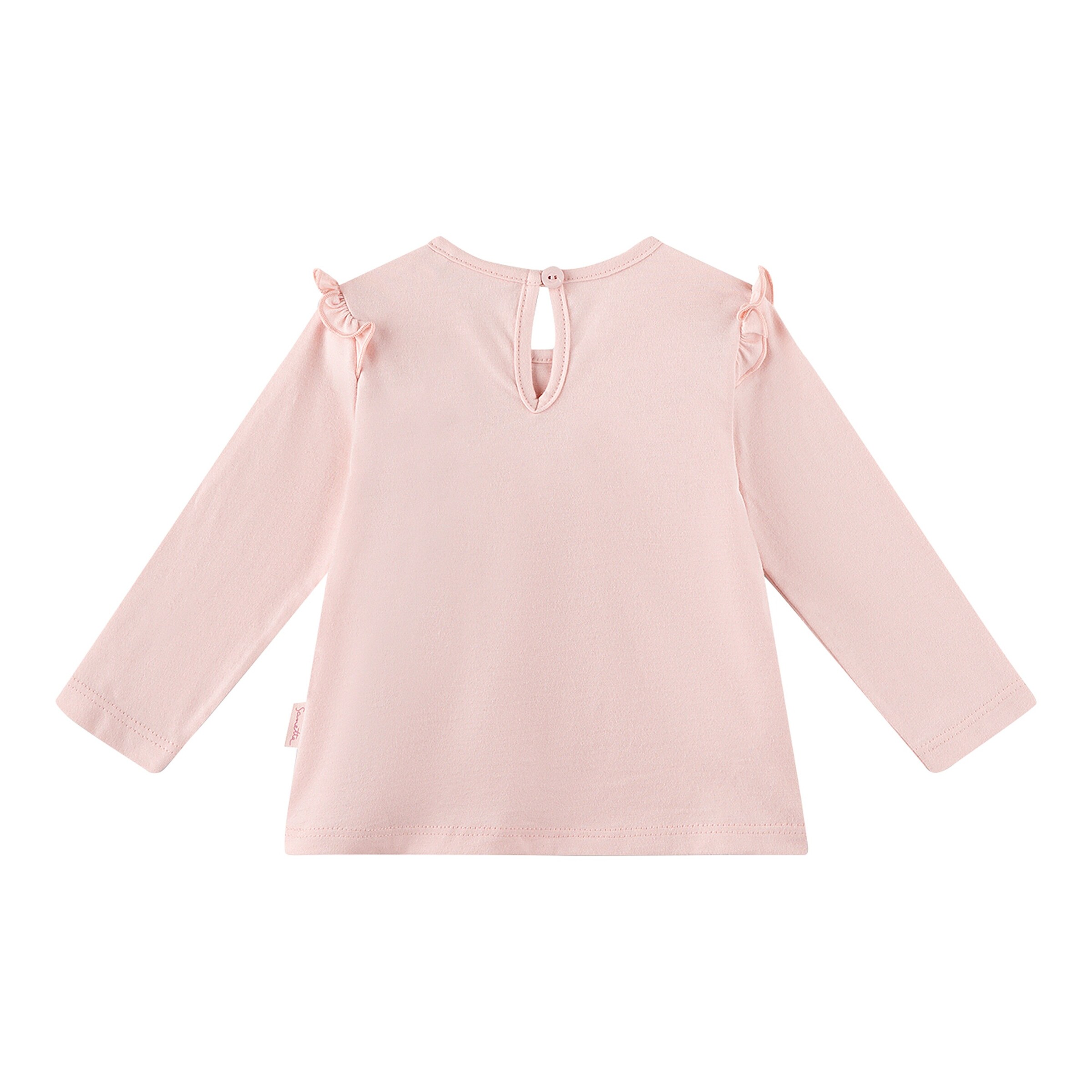 Sanetta Fiftyseven Shirt langarm Rüschen rosa