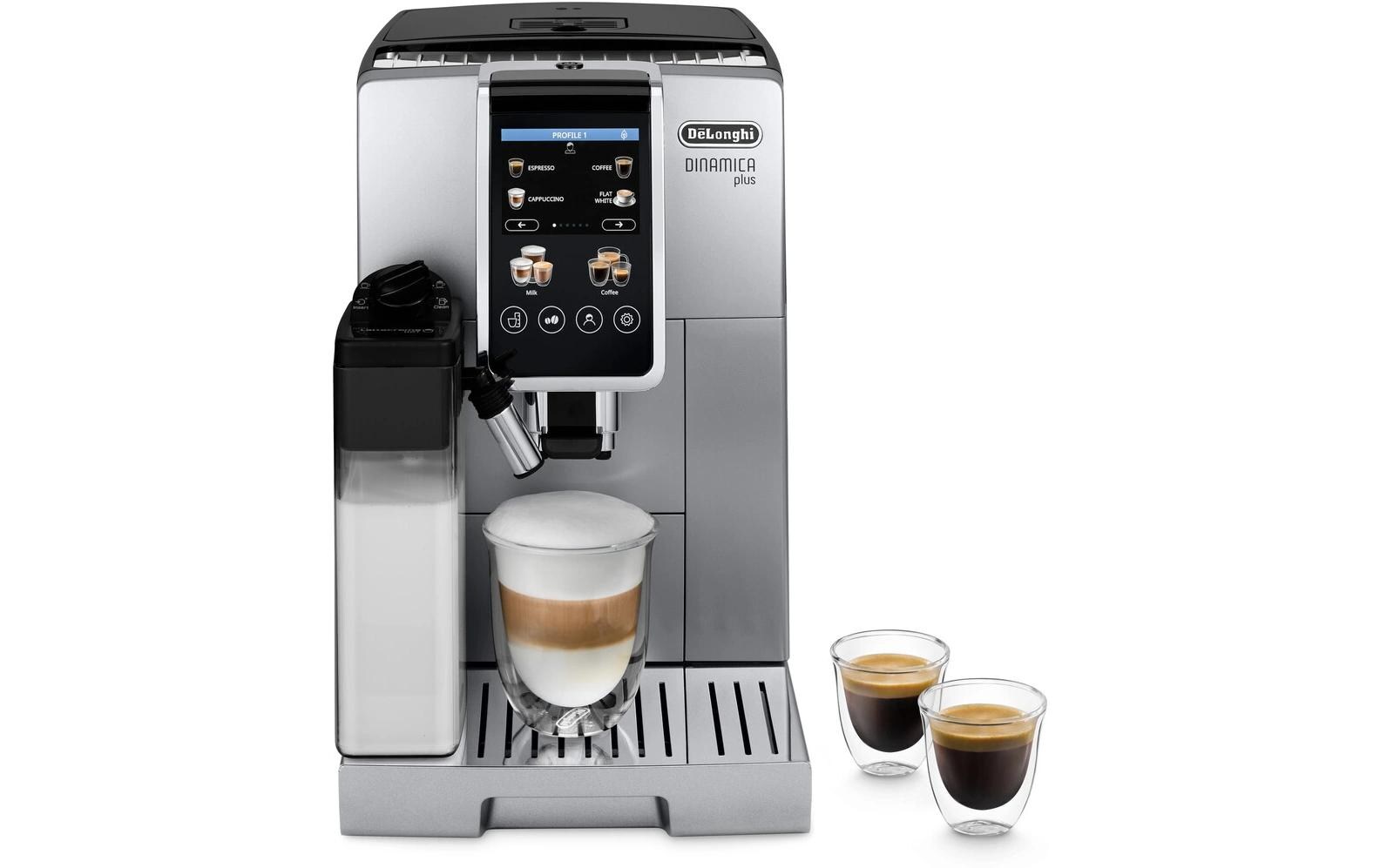 Kaffeevollautomat Dinamica Plus ECAM380.85 Taupe<br>Kaffeevollautomat mit 3.5 Fulltouch TFT-Farbdisplay