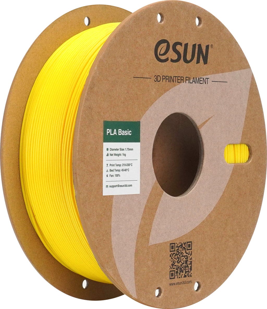 eSUN  PLA-Basic Yellow, 1,75 mm / 1000 g    Allround PLA Material in Yellow