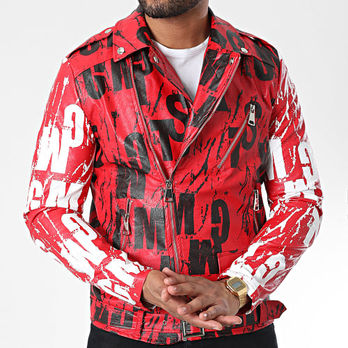 Veste Biker SH-40 Rouge