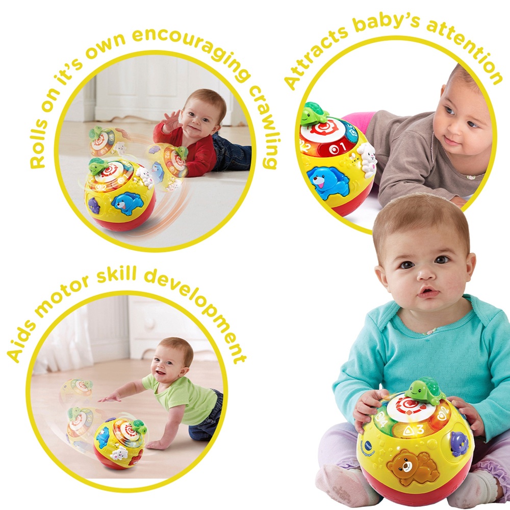 VTech Krabbel- und Lernball mit hellen Lichtern
