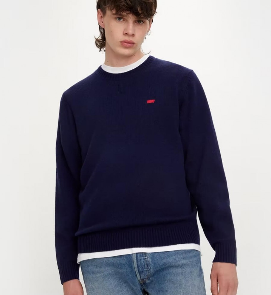Suéter Levi's Original Housemark Marino